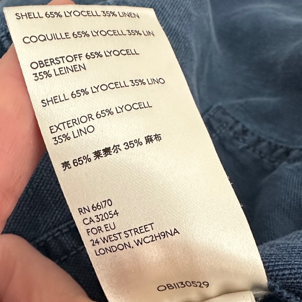 Anthropologie Linen Blend Pants - Picture 5 of 5